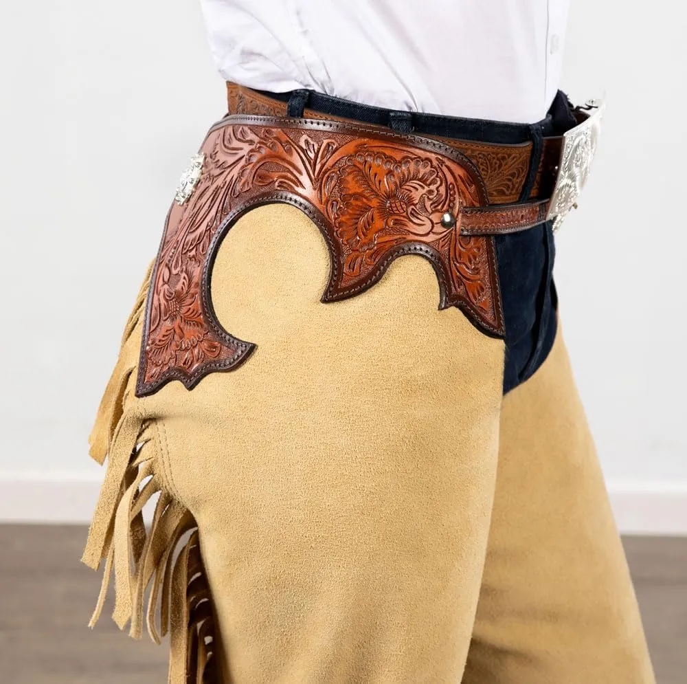 Rod's Suede Tooled Chaps