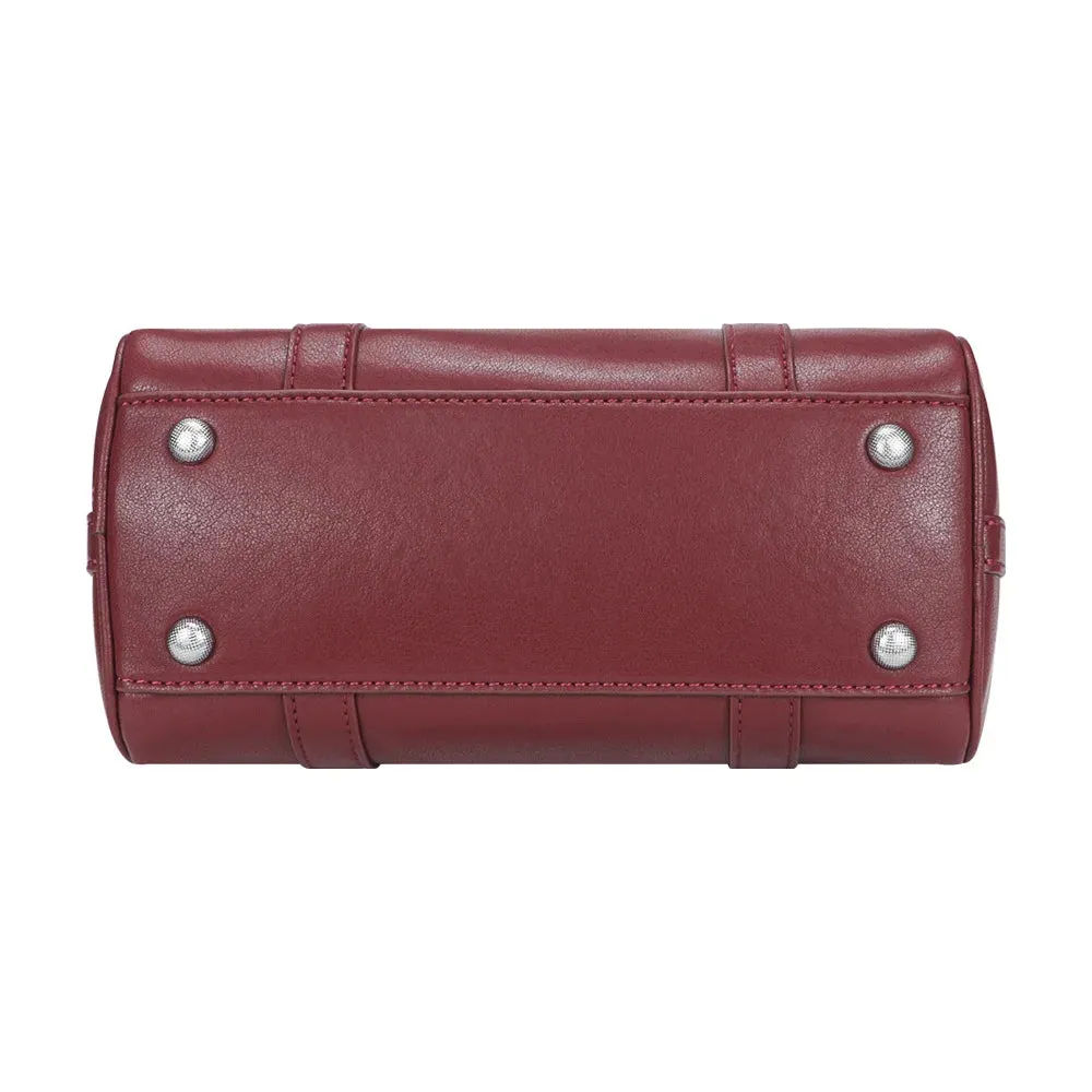 Royal Bagger Fashion Retro Handbag for Women, Genuine Leather Satchel Purse, Simple Casual Shoulder Crossbody Bags 3123