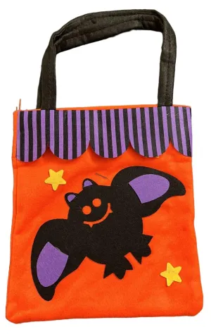 RSAAUD® Halloween Felt Bags Cute Halloween Candy Bag Goody Bag Halloween Candy Basket BagsTrick or Treat Bag Candy Bags Reusable Halloween Candy Bag (Random Prints)