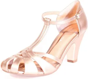 Sergi Women's T-Strap Heels