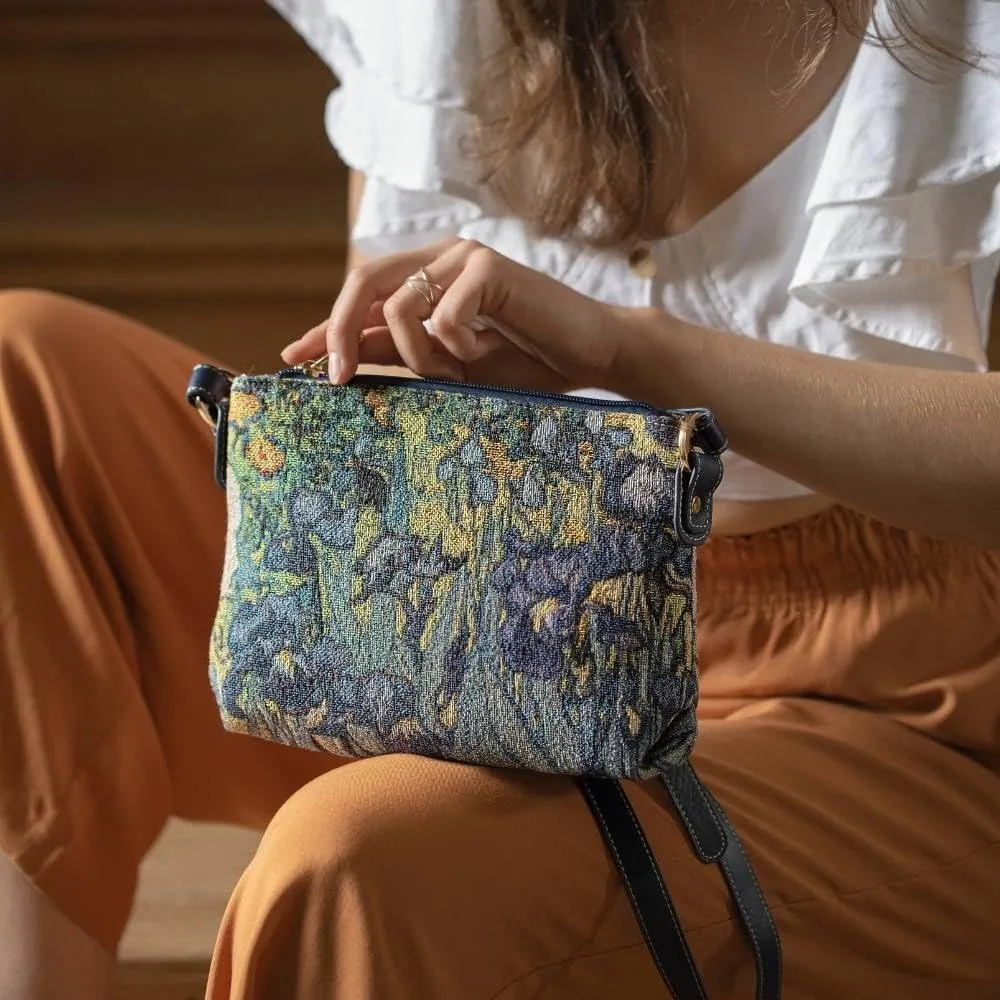 Signare Tapestry Crossbody Bag Sling Shoulder Purse for Women