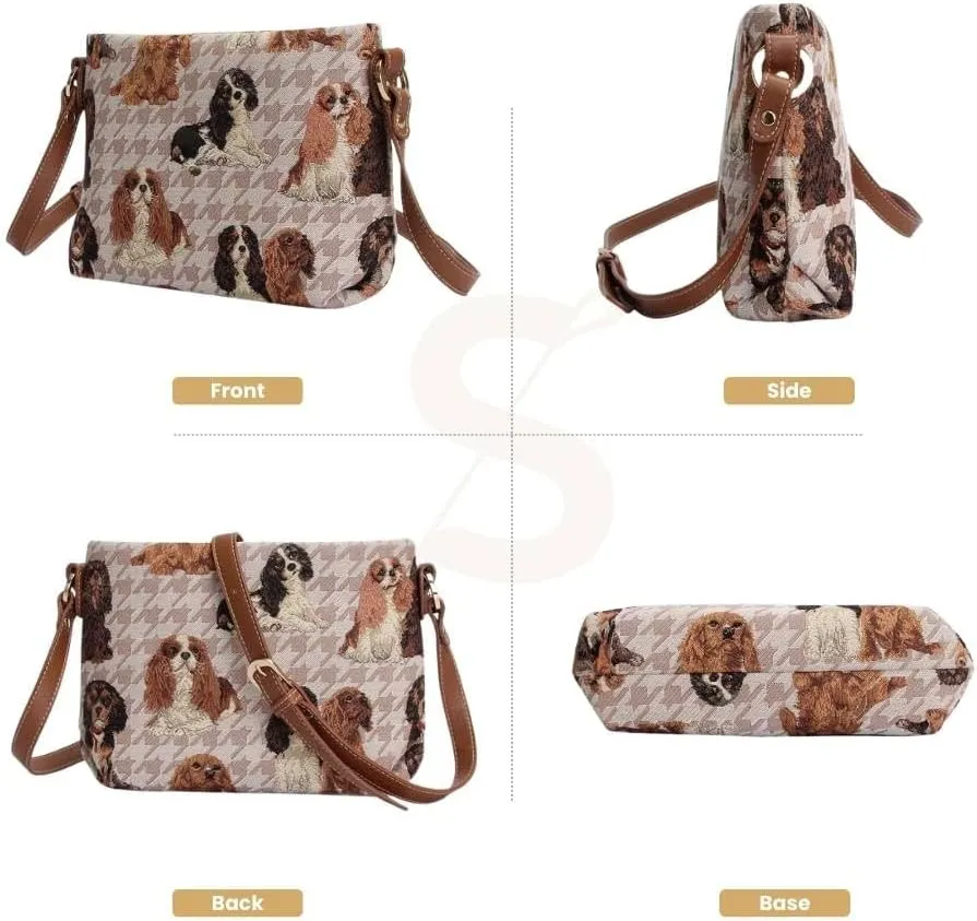 Signare Tapestry Crossbody Bag Sling Shoulder Purse for Women