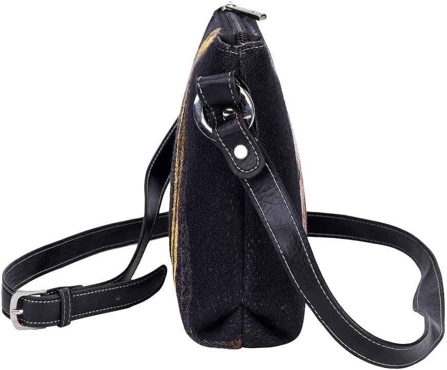 Signare Tapestry Crossbody Bag Sling Shoulder Purse for Women