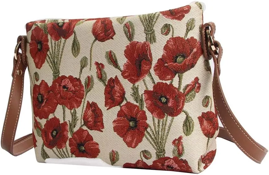 Signare Tapestry Crossbody Bag Sling Shoulder Purse for Women