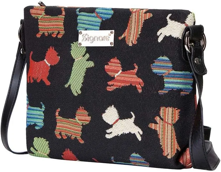 Signare Tapestry Crossbody Bag Sling Shoulder Purse for Women
