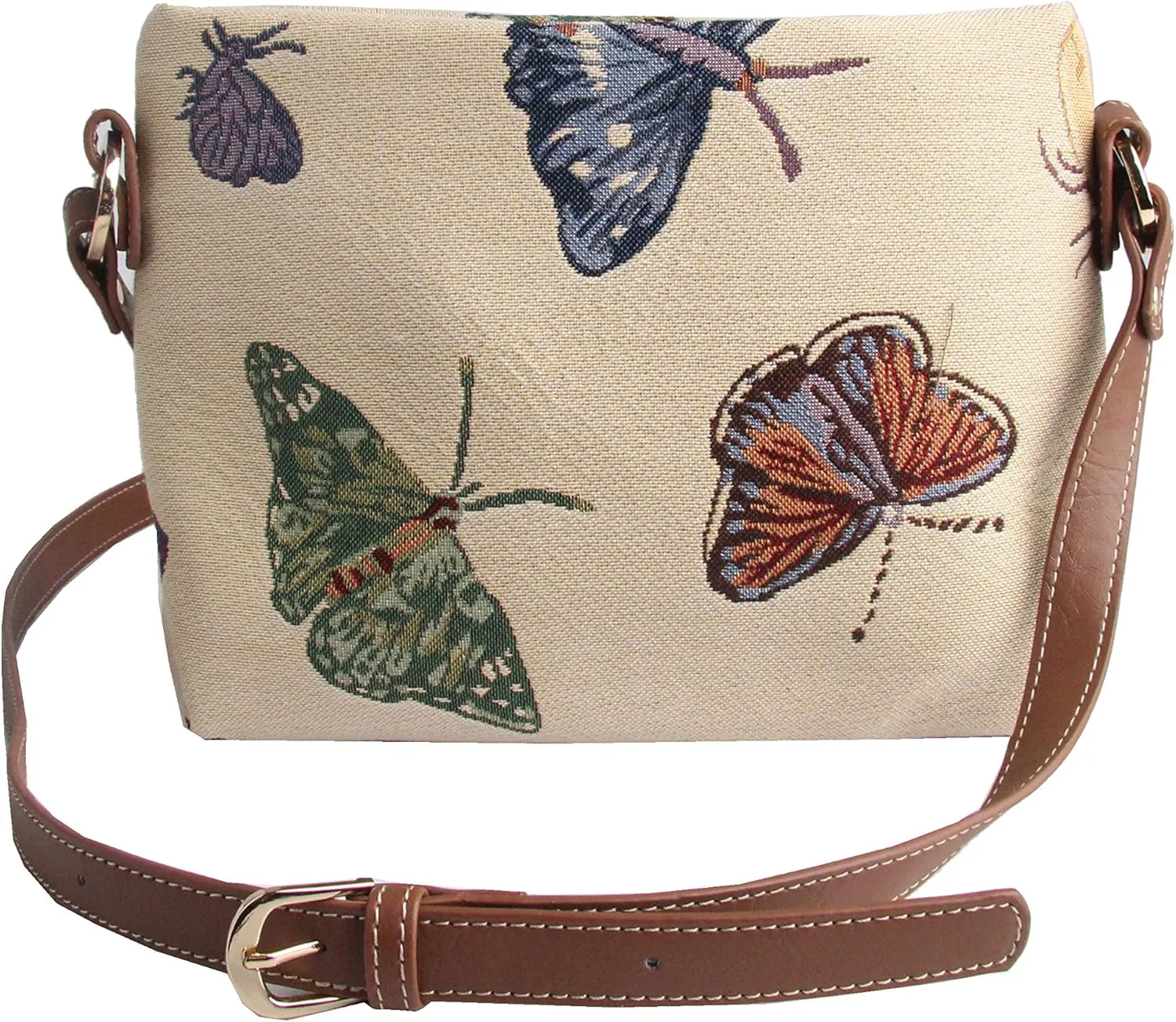 Signare Tapestry Crossbody Bag Sling Shoulder Purse for Women