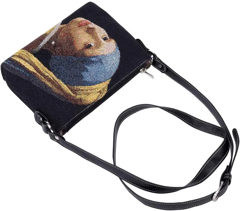 Signare Tapestry Crossbody Bag Sling Shoulder Purse for Women