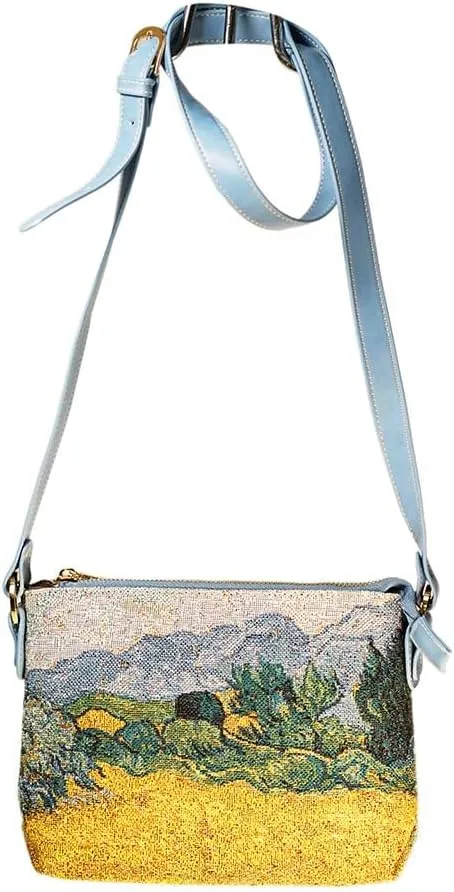 Signare Tapestry Crossbody Bag Sling Shoulder Purse for Women