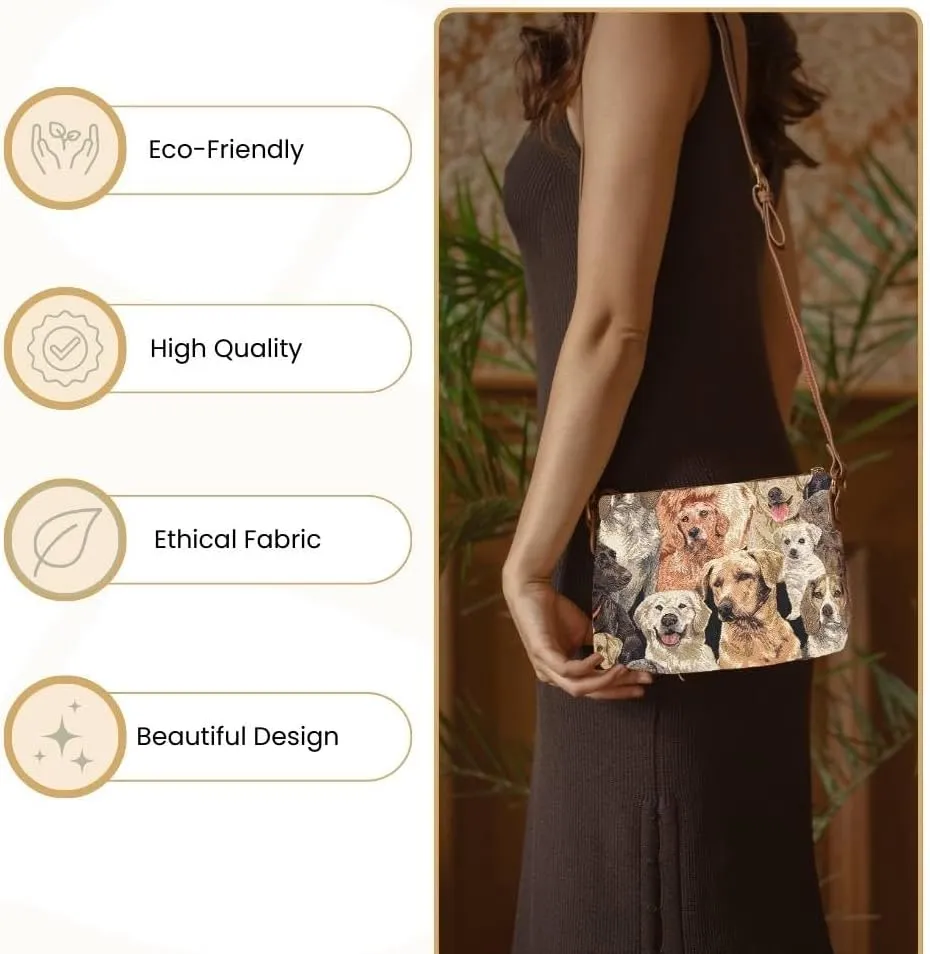 Signare Tapestry Crossbody Bag Sling Shoulder Purse for Women