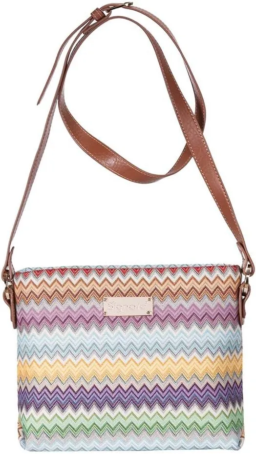Signare Tapestry Crossbody Bag Sling Shoulder Purse for Women