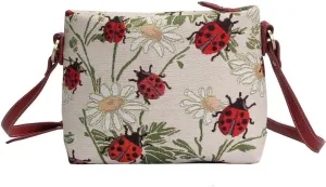 Signare Tapestry Crossbody Bag Sling Shoulder Purse for Women