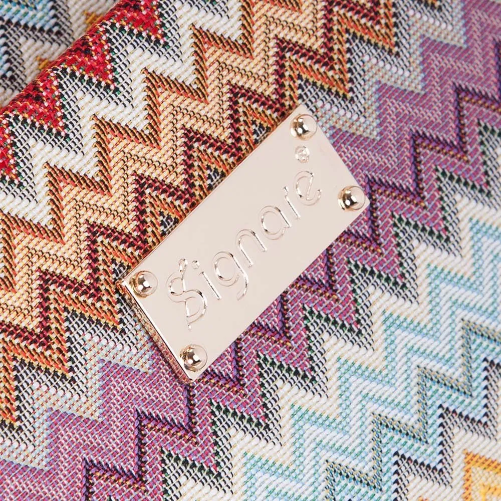 Signare Tapestry Crossbody Bag Sling Shoulder Purse for Women