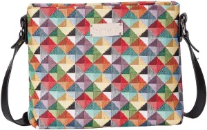 Signare Tapestry Crossbody Bag Sling Shoulder Purse for Women