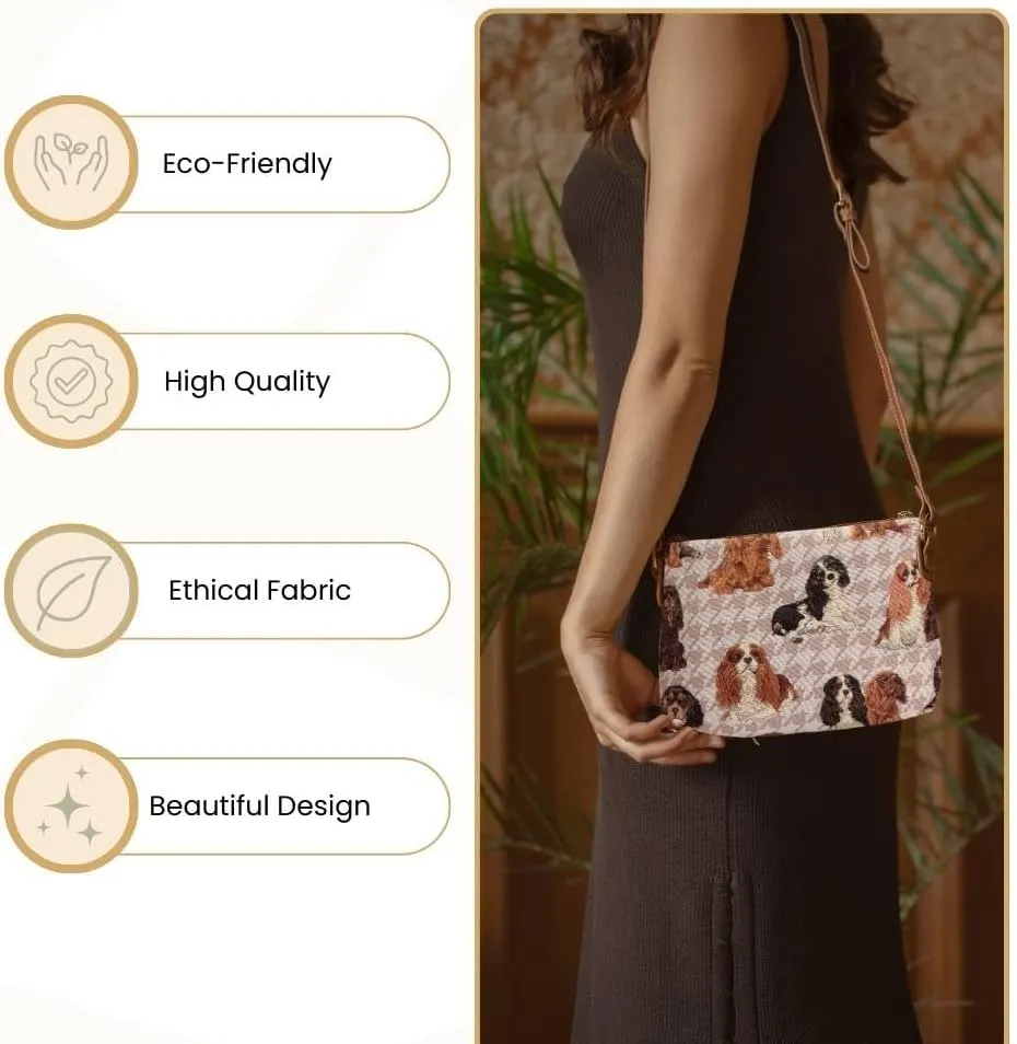 Signare Tapestry Crossbody Bag Sling Shoulder Purse for Women