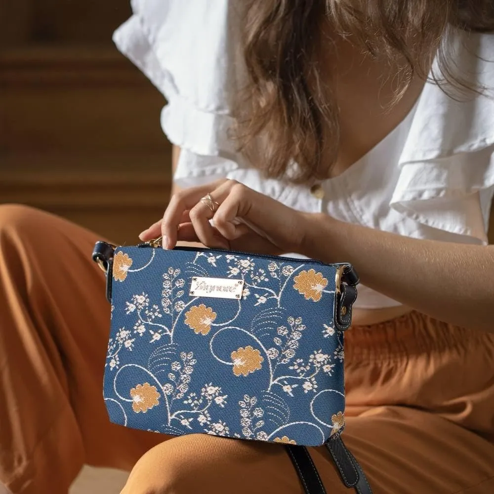 Signare Tapestry Crossbody Bag Sling Shoulder Purse for Women