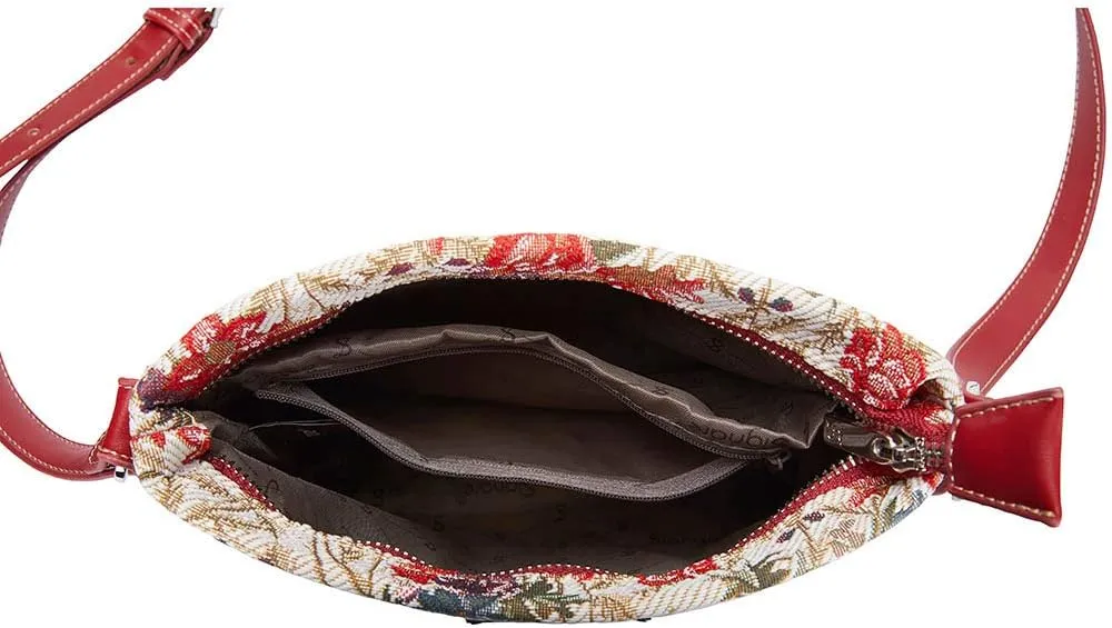 Signare Tapestry Crossbody Bag Sling Shoulder Purse for Women
