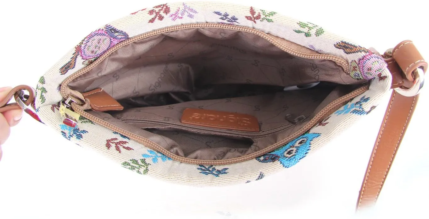 Signare Tapestry Crossbody Bag Sling Shoulder Purse for Women