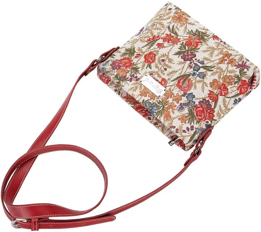 Signare Tapestry Crossbody Bag Sling Shoulder Purse for Women
