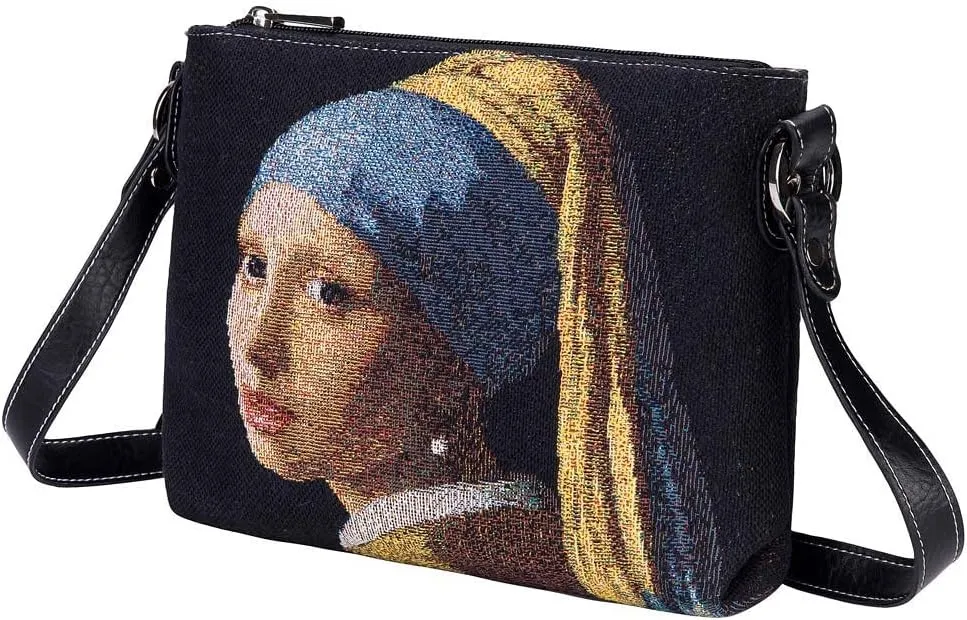 Signare Tapestry Crossbody Bag Sling Shoulder Purse for Women