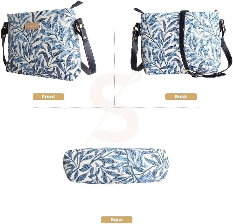 Signare Tapestry Crossbody Bag Sling Shoulder Purse for Women