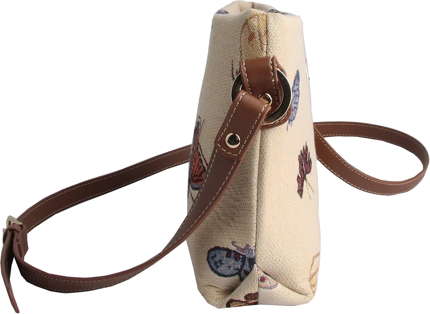 Signare Tapestry Crossbody Bag Sling Shoulder Purse for Women