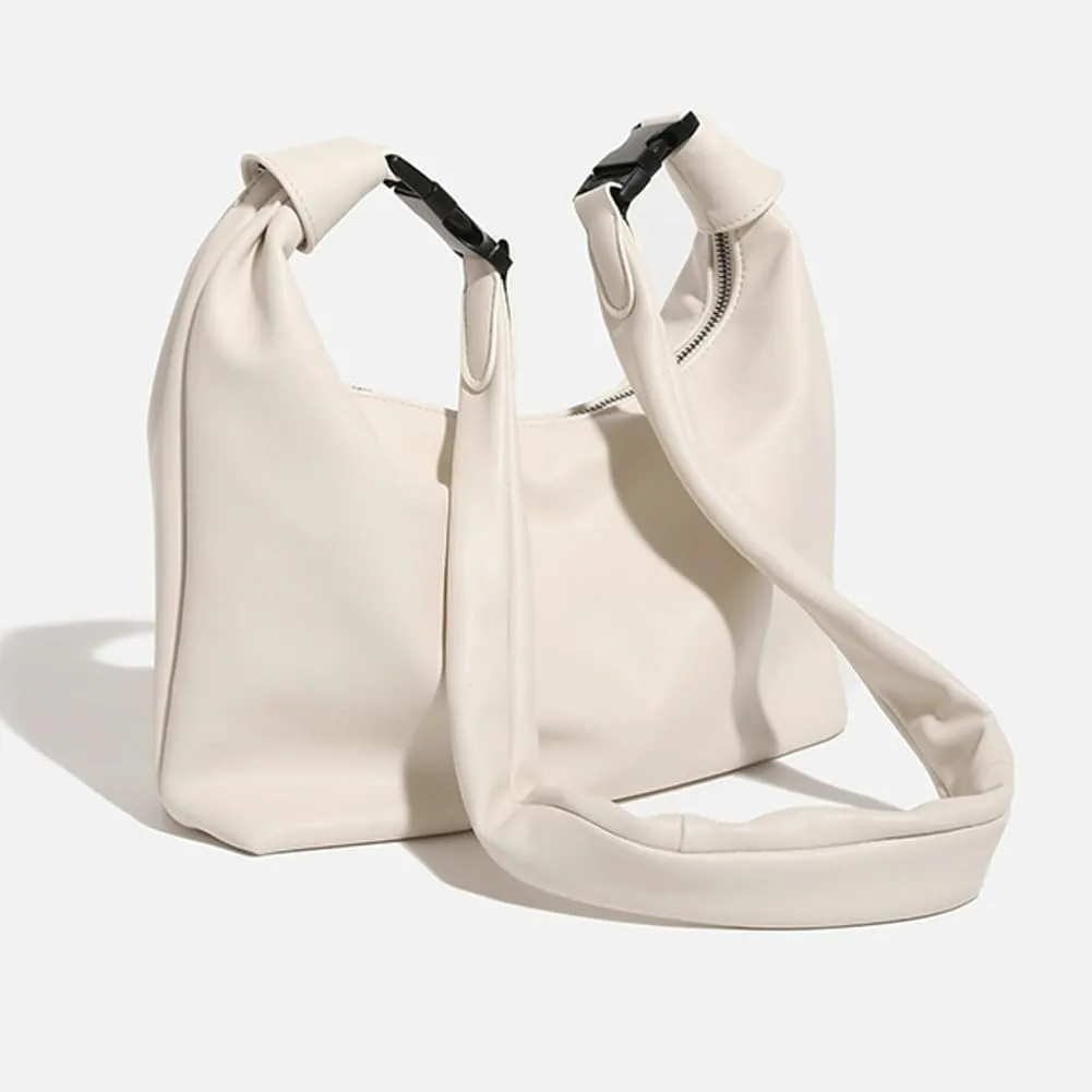 Small Tote Bag for Women Casual Hobo Clutch Vegan Leather Handbag Purse Shoulder Crossbody Bag Chic Tote Handbag Work Travel