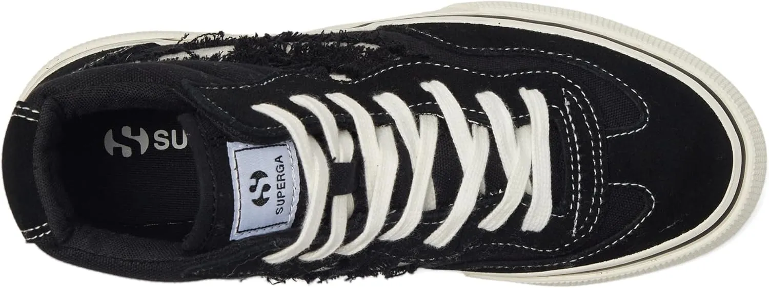 Superga Unisex-Adult 3141 Revolley Mid Ripped Swallow Tail Sneaker