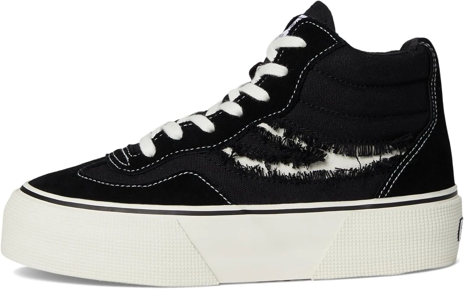 Superga Unisex-Adult 3141 Revolley Mid Ripped Swallow Tail Sneaker