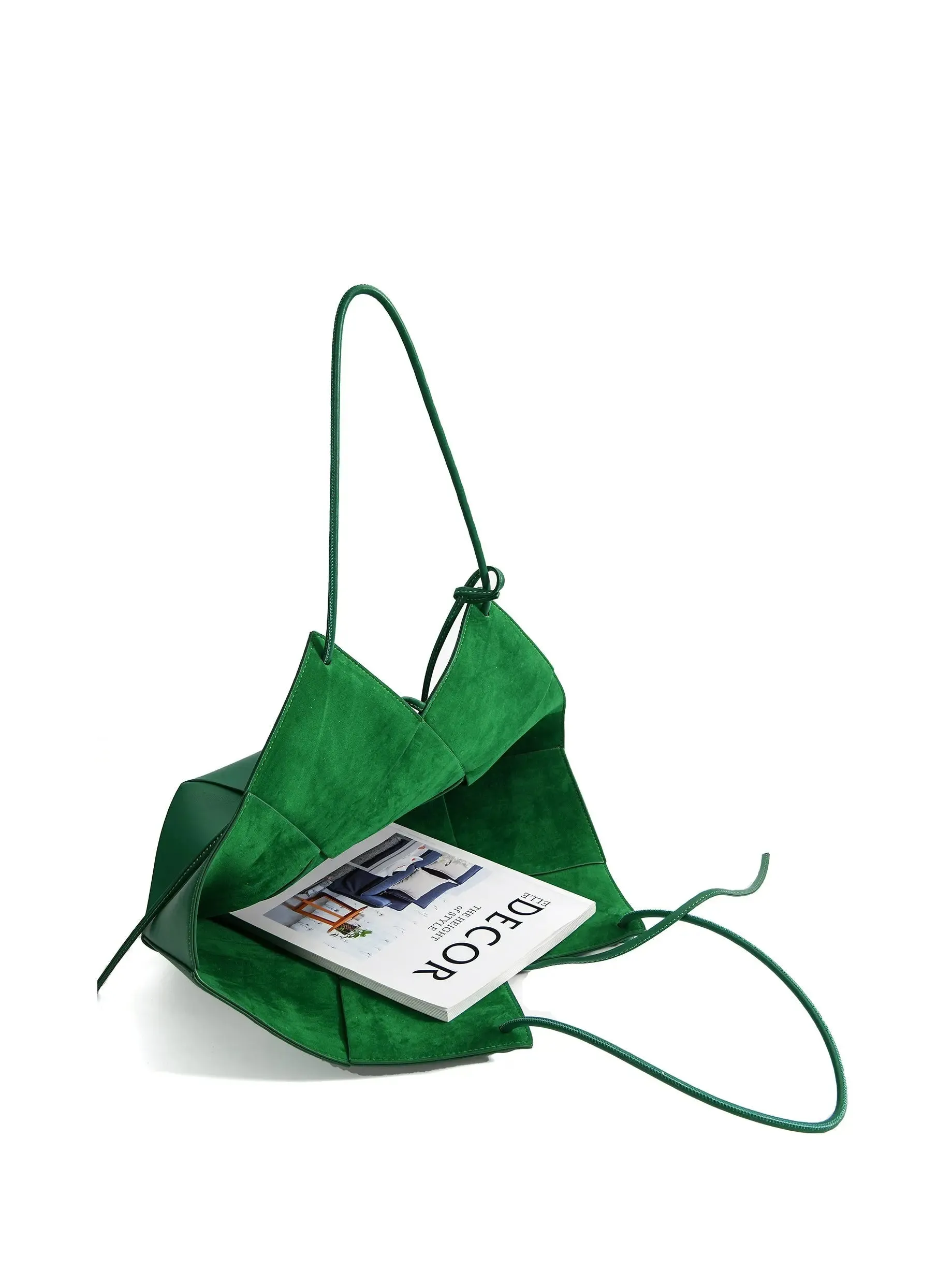 Taylor Contexture Leather Bag, Racing Green by Bob Oré