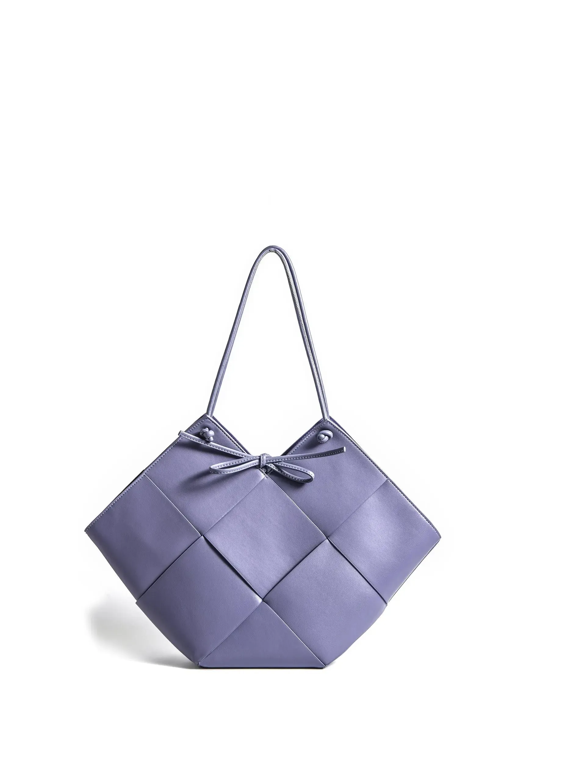 Taylor Contexture Leather Bag, Taro Purple by Bob Oré