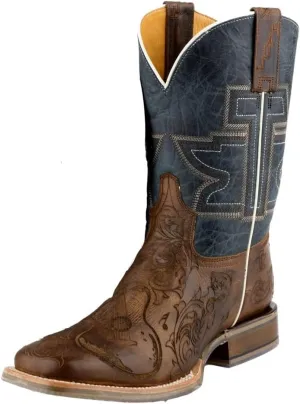 Tin Haul Western Boots Mens Guitar Man Brown 14-020-0077-0533 BR