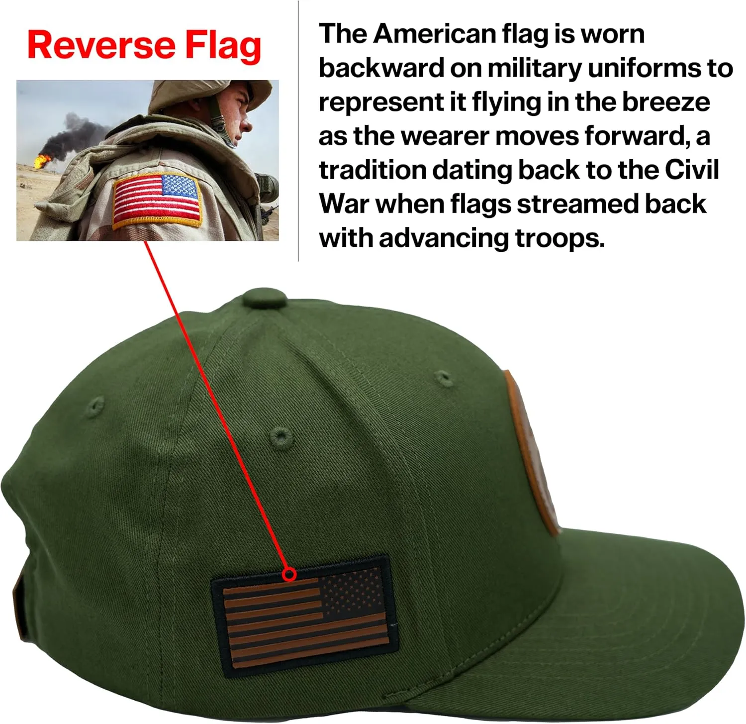 US Marine Corps Patch Hat for Men USMC Hat, Official Licensed Marines PU Leather Embroidered Veteran Cap