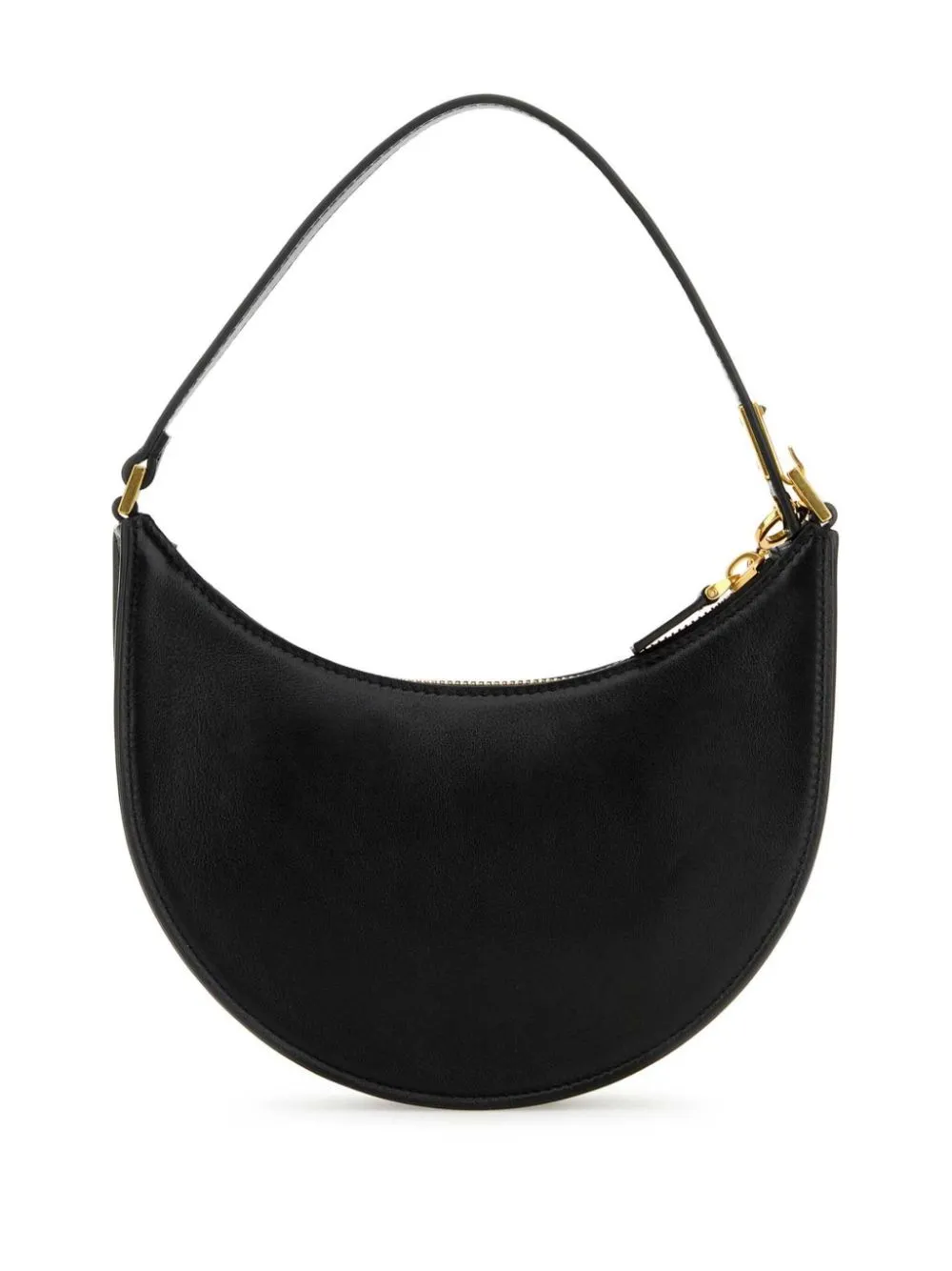 VALENTINO GARAVANI Mini Hobo Handbag with Chain-Link Detail