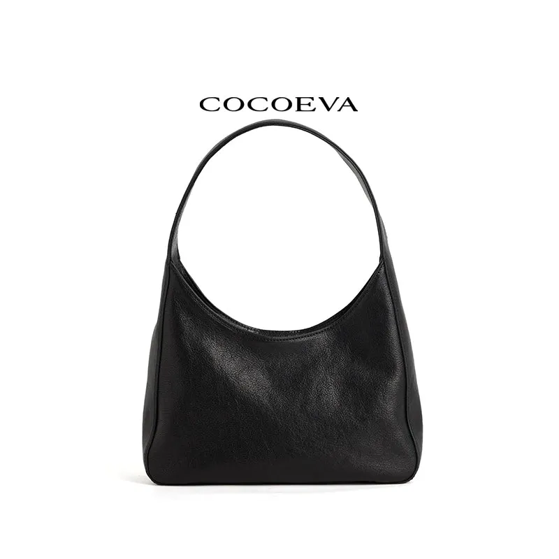 Vegetable-Tanned Cowhide Shoulder Bag