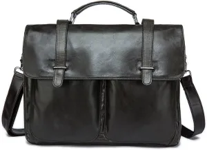 Vintage Calfskin Leather Laptop/briefcase