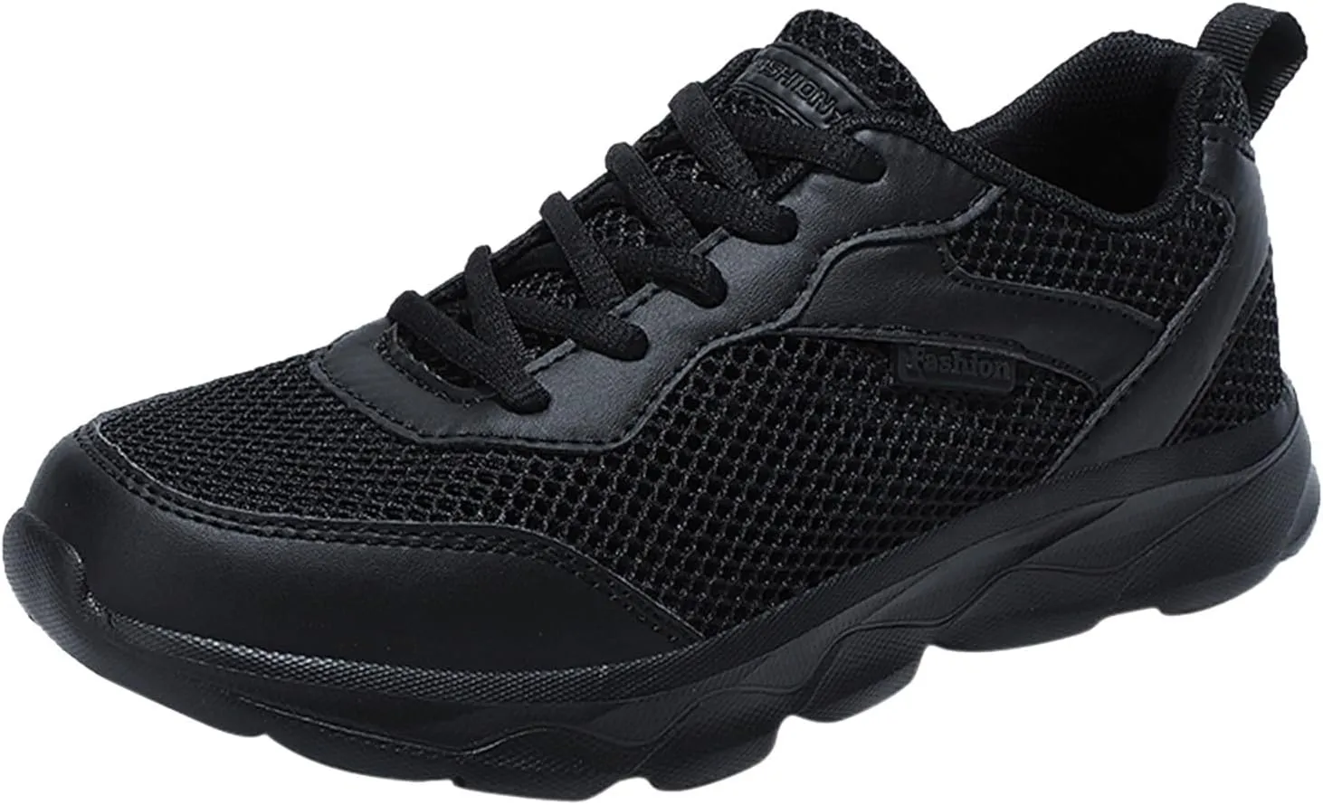 Women's Summer Fashion Mesh Perforated Breathable Sports Shoes Non Slip Casual Comfortable Classic Nylon Sneaker Womens