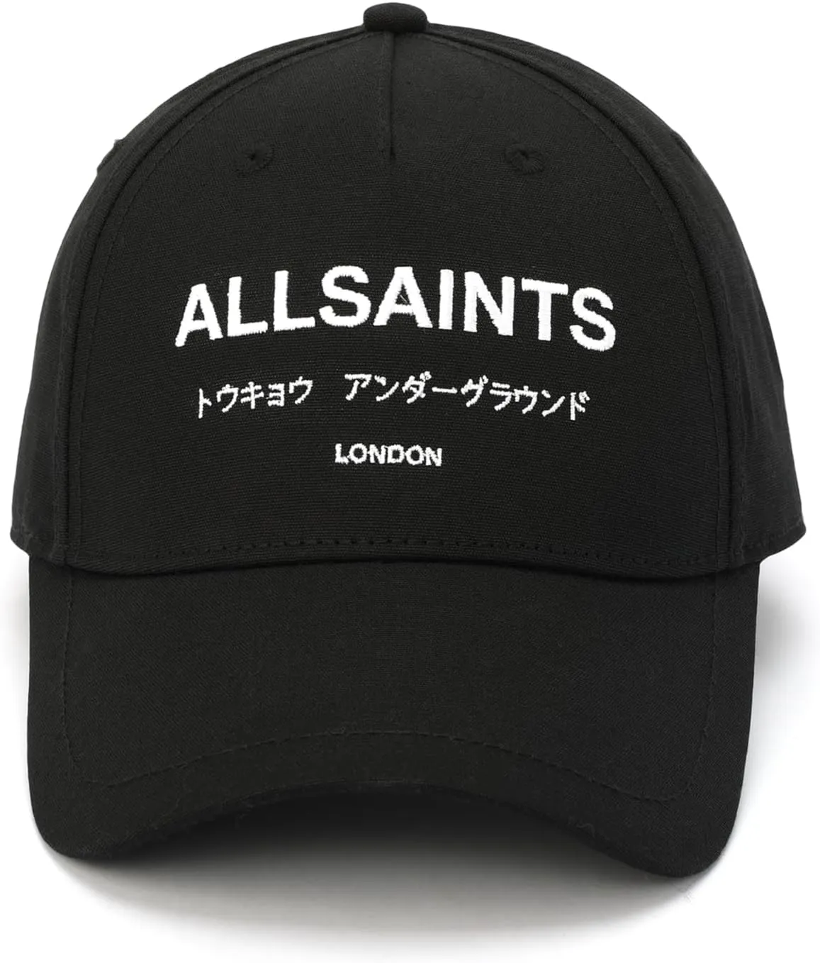 Women's Underground Logo Baseball Cap, Cotton Hat with Adjustable Strap, Curved Brim