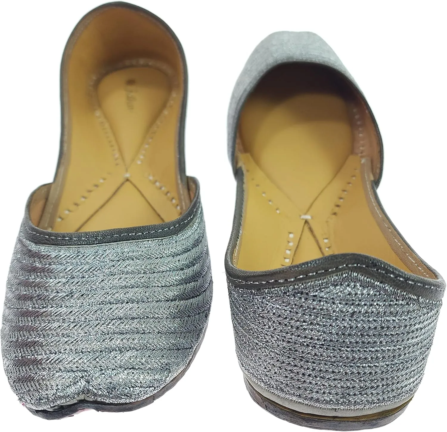 Women's Zangira Genuine Soft Leather Jutis | Bite and Pinch Free Juttis | Punjabi Formal Jutti | Girl's Casual Flat jooti Ladies Mojari | Office Ethnic Bellies Juti |