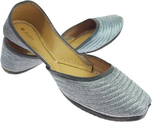 Women's Zangira Genuine Soft Leather Jutis | Bite and Pinch Free Juttis | Punjabi Formal Jutti | Girl's Casual Flat jooti Ladies Mojari | Office Ethnic Bellies Juti |