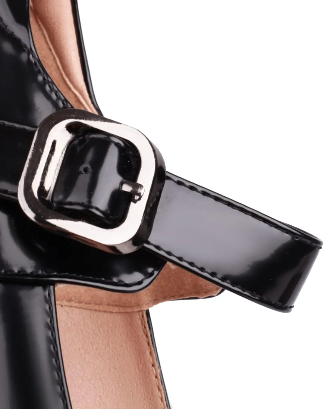 XIEDA Mary Jane Shoes Women Platform Chunky Mary Janes Ankle Strap Low Heel Pumps Dress Shoes