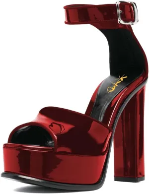 XYD Women Open Toe Platform Sandals High Chunky Block Heel Buckled Ankle Strap Pumps Sexy Nightclub Party Shoes