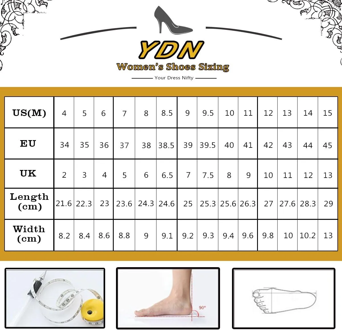 YDN Women Dressy Pointed Toe Low Heel Pumps Comfort Ankle Straps Sandals Kitten Buckled Shoes